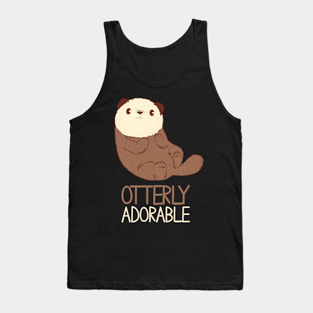 Otterly Adorable Tank Top by avshirtnation